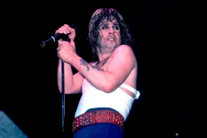Ozzy Osbourne performing