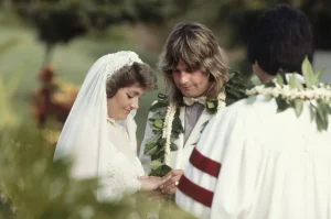 Ozzy and Sharon Osbourne's wedding day